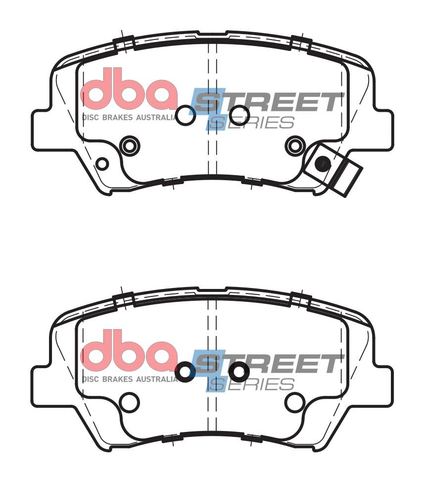 Remblokset Dba Australia DB2240SS