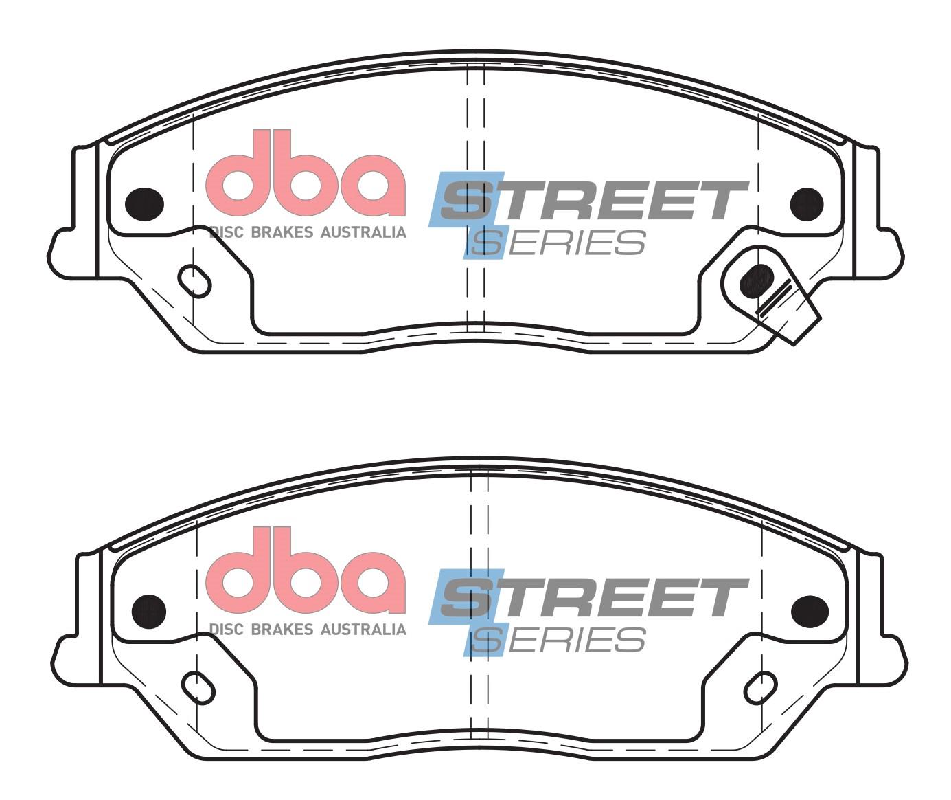 Remblokset Dba Australia DB2243SS