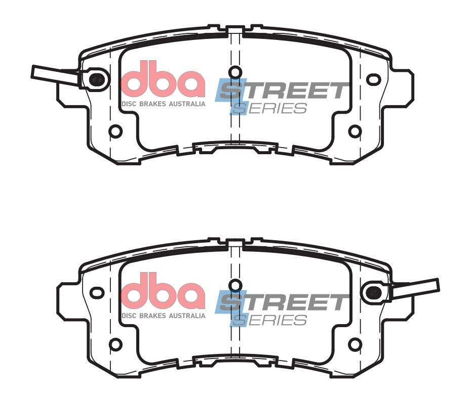 Remblokset Dba Australia DB2244SS