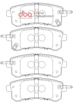 Remblokset Dba Australia DB2244XP