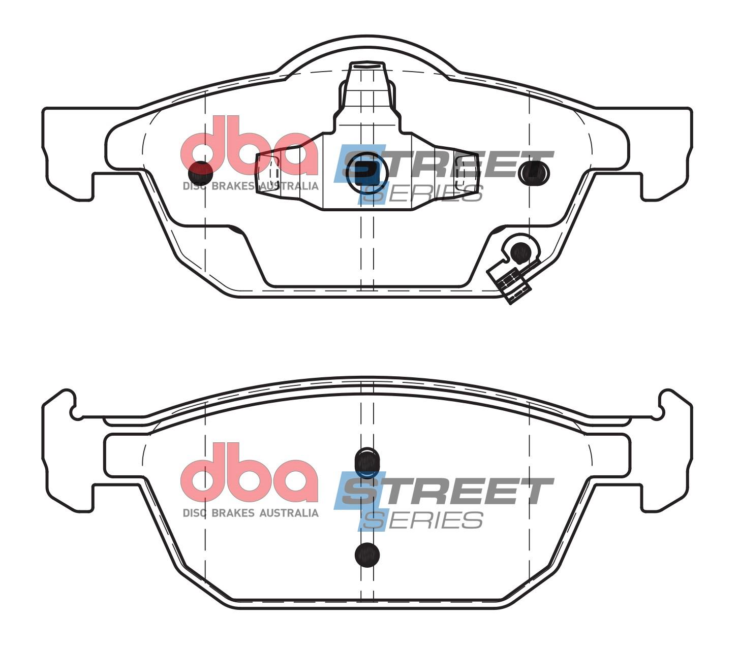 Remblokset Dba Australia DB2308SS