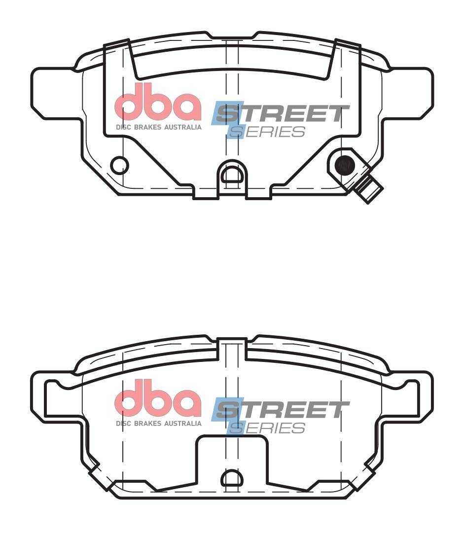 Remblokset Dba Australia DB2364SS