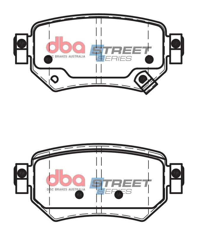 Remblokset Dba Australia DB2425SS