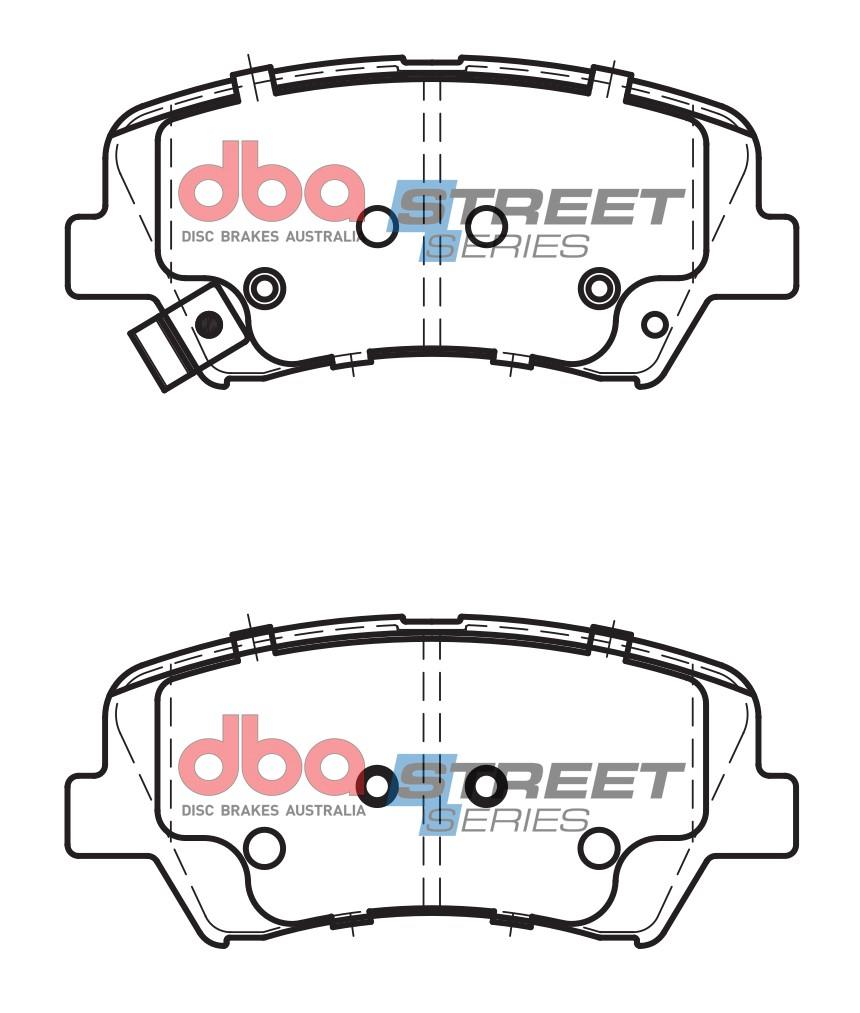 Remblokset Dba Australia DB2443SS