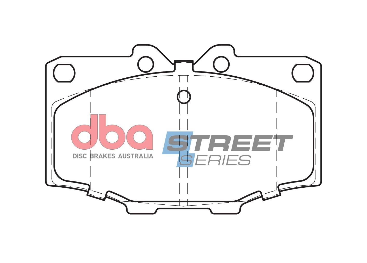 Remblokset Dba Australia DB288SS