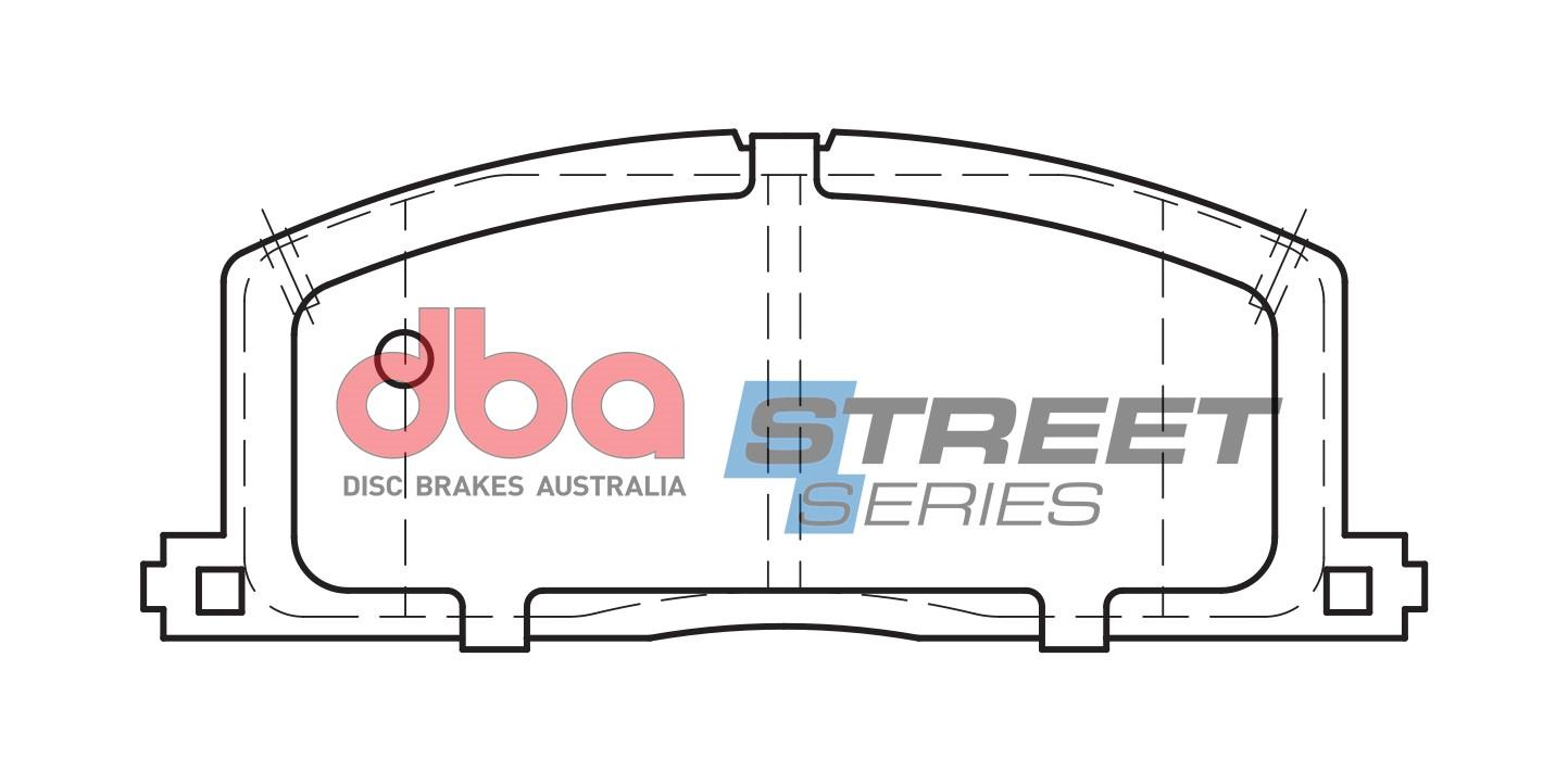 Remblokset Dba Australia DB308SS