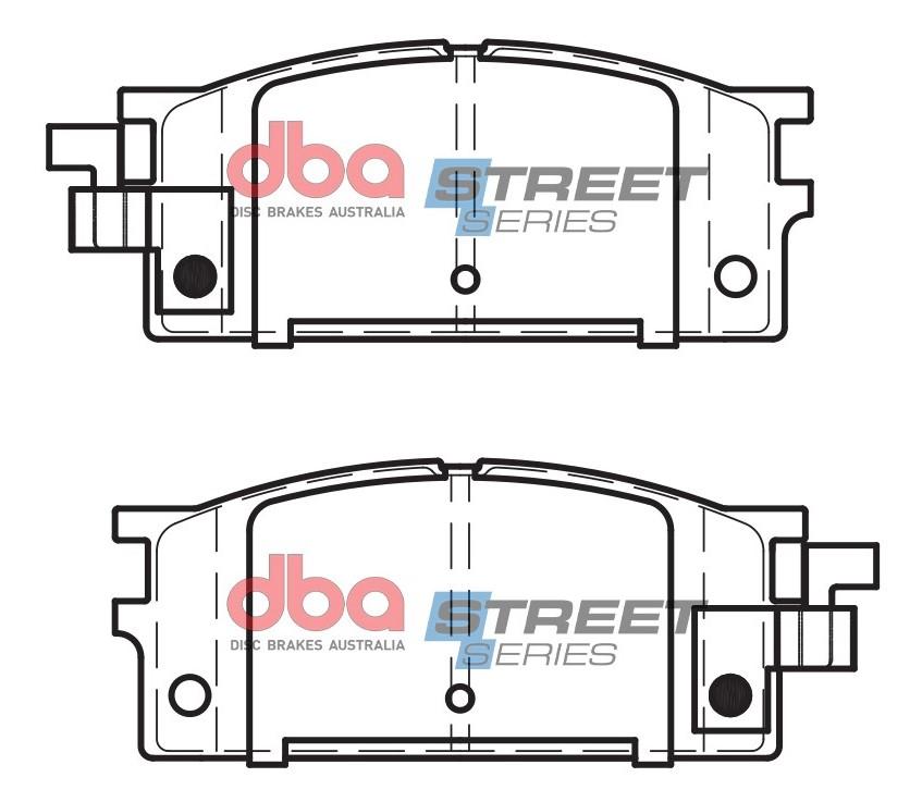 Remblokset Dba Australia DB327SS