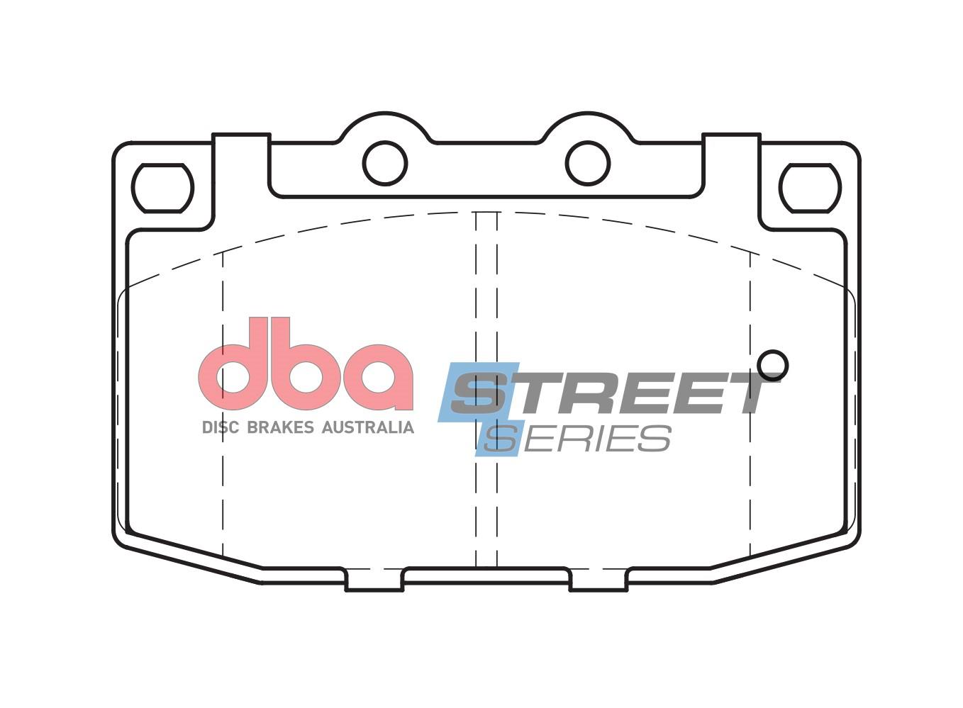 Remblokset Dba Australia DB416SS