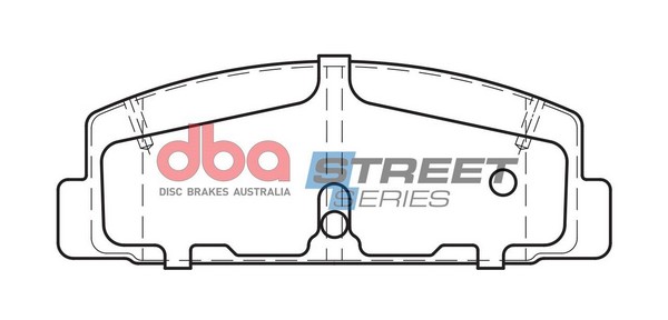 Remblokset Dba Australia DB417SS