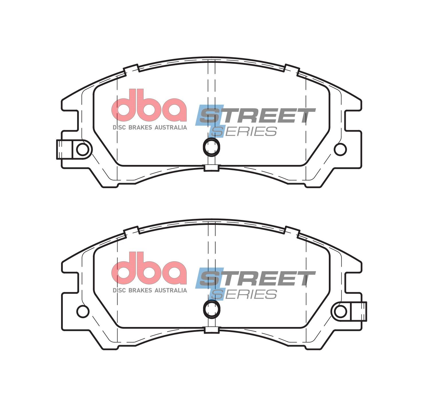 Remblokset Dba Australia DB418SS