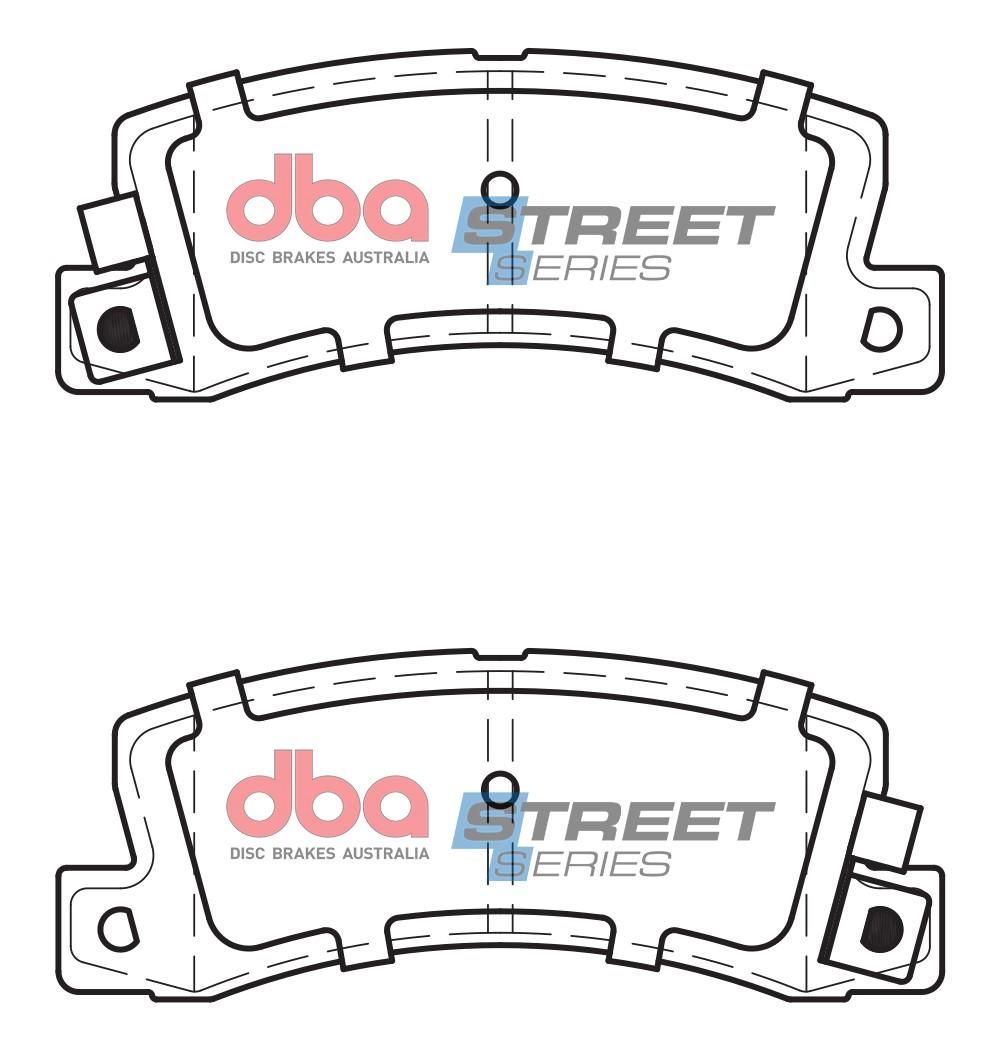 Remblokset Dba Australia DB422SS