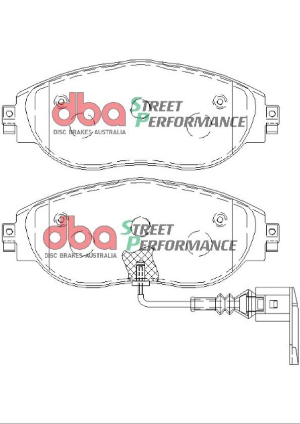 Remblokset Dba Australia DB8849SP