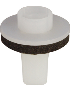 Bevestigingsclip voor sier- en beschermingslijst Restagraf 12582