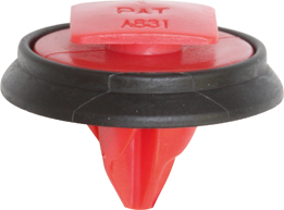 Bevestigingsclip voor sier- en beschermingslijst Restagraf 12941