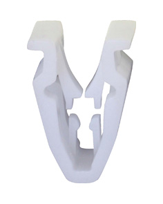 Bevestigingsclip voor sier- en beschermingslijst Restagraf 130076