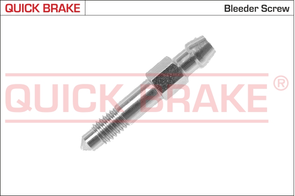 Ontluchtingsschroef/-klep, remklauw Quick Brake 0013