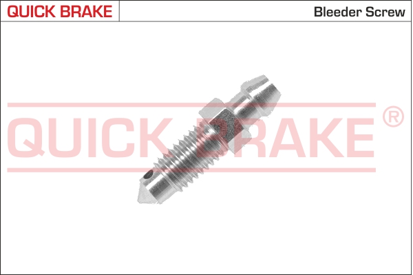 Ontluchtingsschroef/-klep, remklauw Quick Brake 0015