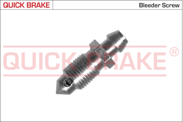 Ontluchtingsschroef/-klep, remklauw Quick Brake 0016