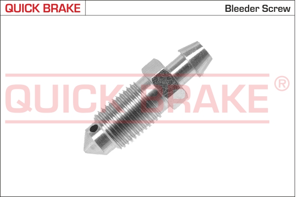 Ontluchtingsschroef/-klep, remklauw Quick Brake 0017