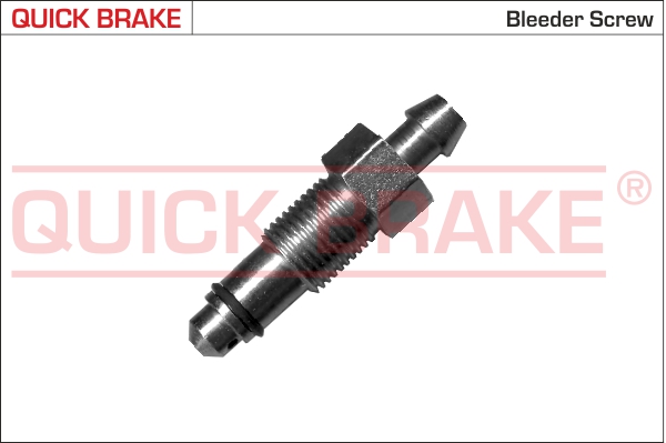 Ontluchtingsschroef/-klep, remklauw Quick Brake 0020