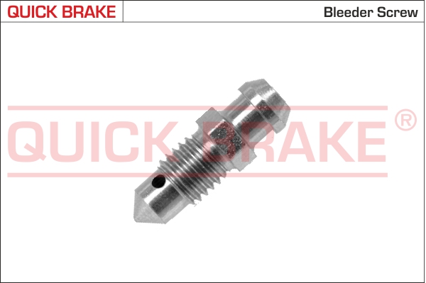 Ontluchtingsschroef/-klep, remklauw Quick Brake 0053