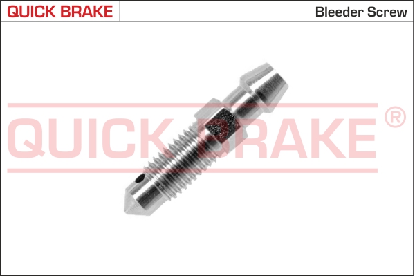 Ontluchtingsschroef/-klep, remklauw Quick Brake 0086