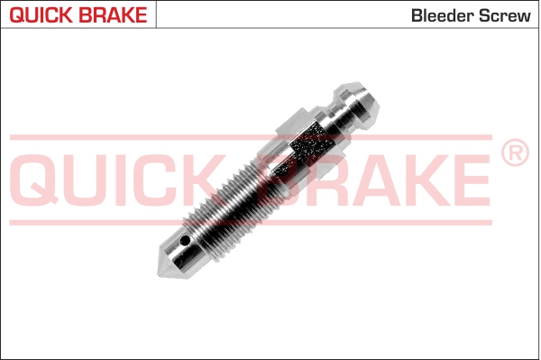 Ontluchtingsschroef/-klep, remklauw Quick Brake 0091