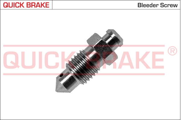 Ontluchtingsschroef/-klep, remklauw Quick Brake 0101