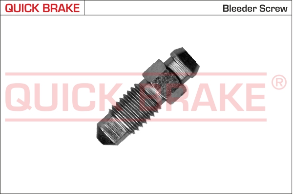 Ontluchtingsschroef/-klep, remklauw Quick Brake 0122