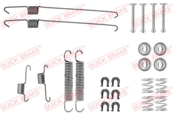 Rem montageset Quick Brake 105-0001