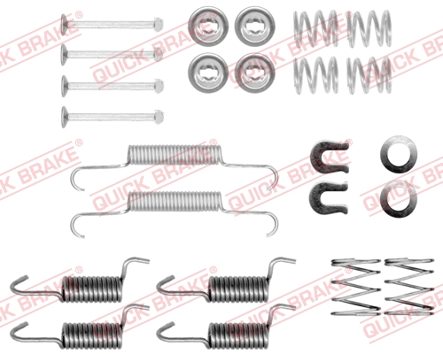 Rem montageset Quick Brake 105-0010