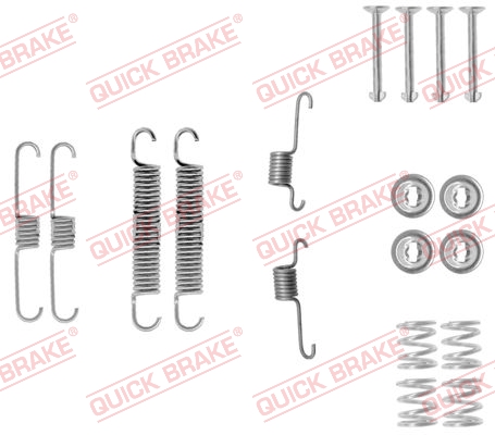 Rem montageset Quick Brake 105-0012