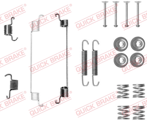 Rem montageset Quick Brake 105-0014