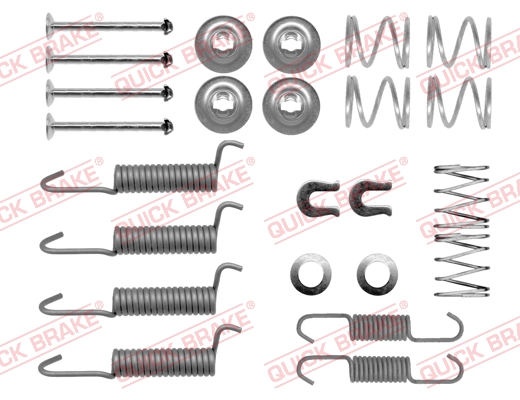 Rem montageset Quick Brake 105-0016