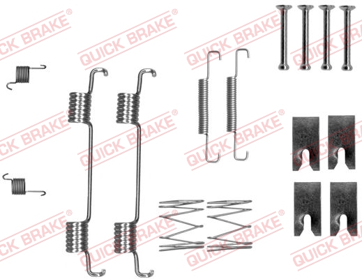 Rem montageset Quick Brake 105-0023