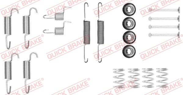 Rem montageset Quick Brake 105-0025