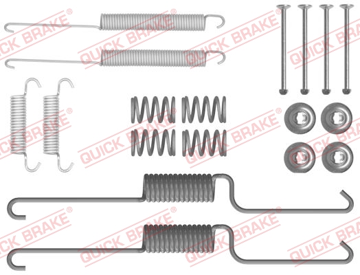 Rem montageset Quick Brake 105-0026X-02