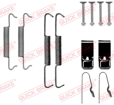 Rem montageset Quick Brake 105-0027