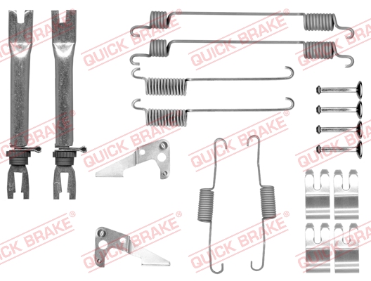 Rem montageset Quick Brake 105-0030S-02