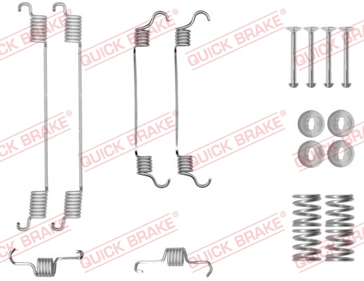 Rem montageset Quick Brake 105-0034