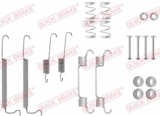 Rem montageset Quick Brake 105-0043