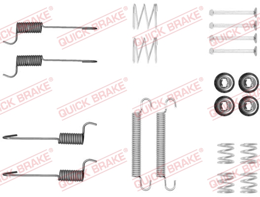 Rem montageset Quick Brake 105-0046