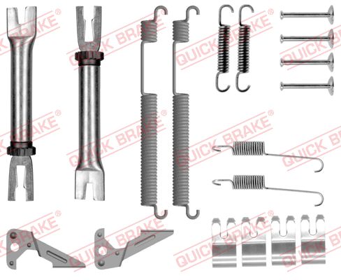 Rem montageset Quick Brake 105-0053S