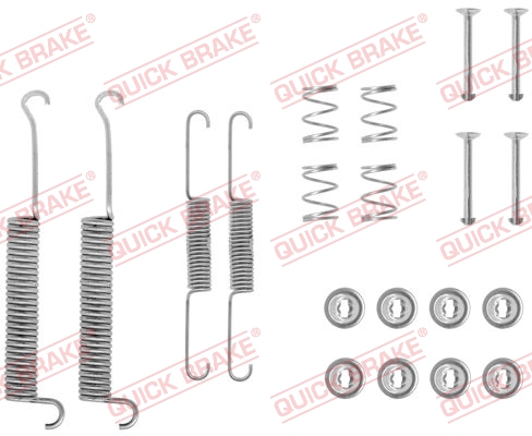 Rem montageset Quick Brake 105-0504