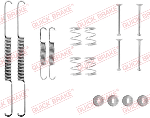 Rem montageset Quick Brake 105-0507