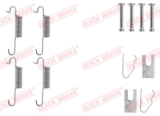 Rem montageset Quick Brake 105-0527