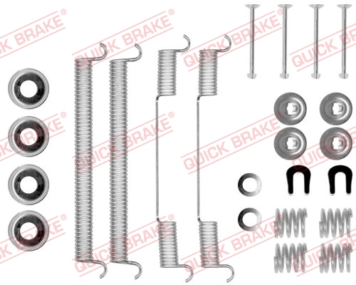 Rem montageset Quick Brake 105-0543