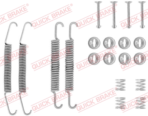 Rem montageset Quick Brake 105-0548