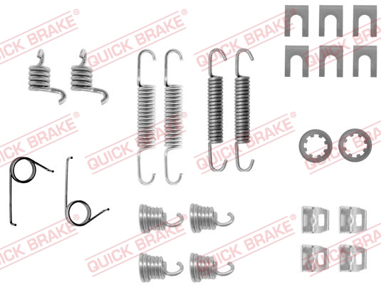 Rem montageset Quick Brake 105-0554