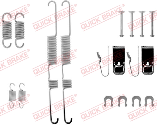 Rem montageset Quick Brake 105-0582